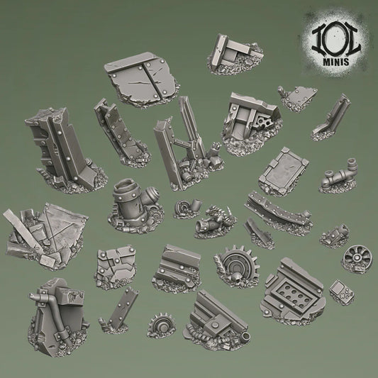 Wasteland Basetoppers set 5 Render