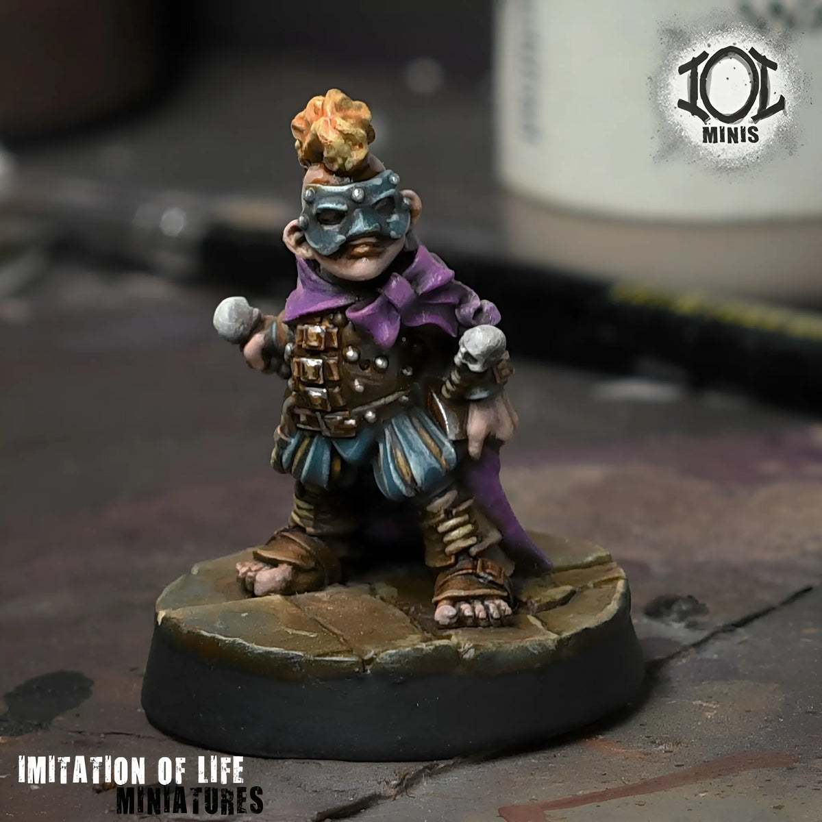 Bingo Whackins, Gentleman burglar Painted_01
