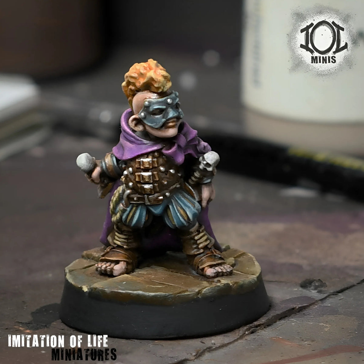 Bingo Whackins, Gentleman burglar Painted_02