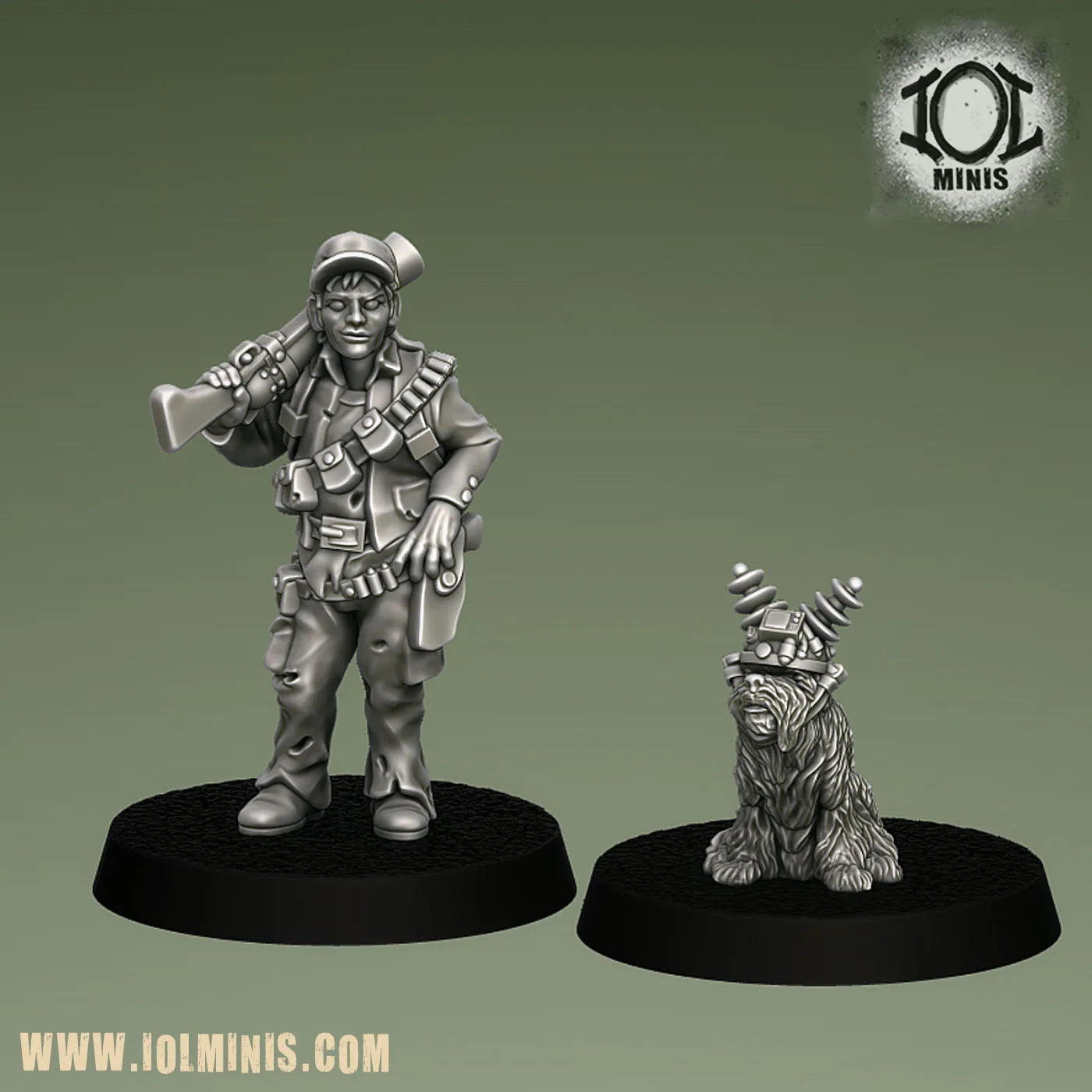 A young man and his psychic canine companion