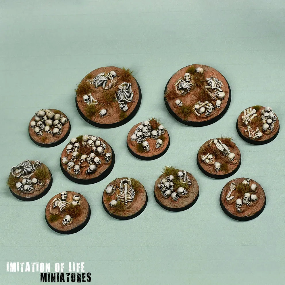 Skeleton base toppers paint 01
