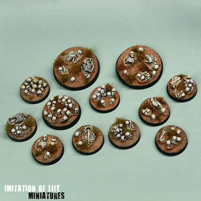 Skeleton base toppers paint 01