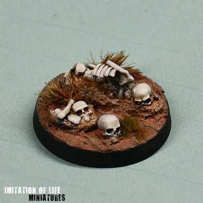Skeleton base toppers paint 02