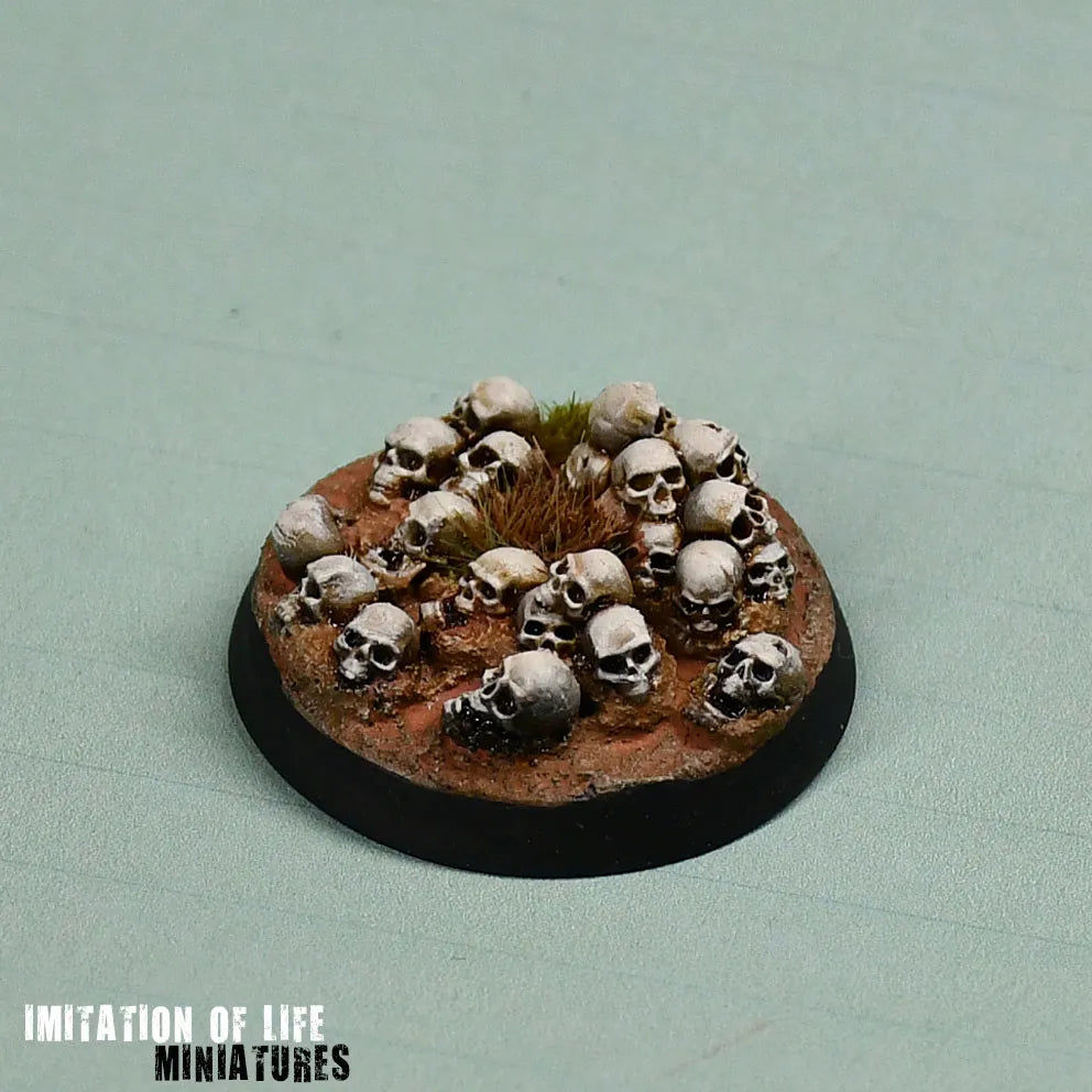 Skeleton base toppers paint 04