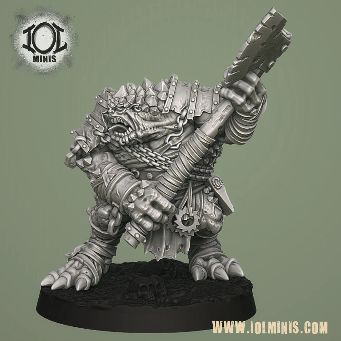 Crusty Lizard Mutant #4 Render02