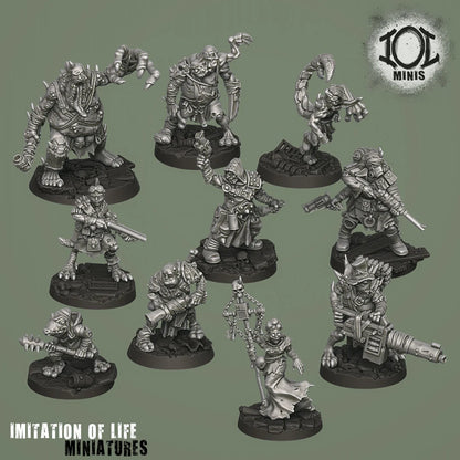 Mutant Warband Bundle 1 Render