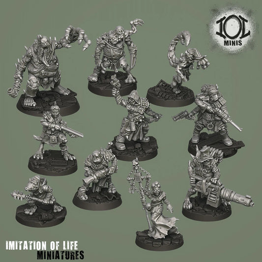 Mutant Warband Bundle 1 Render