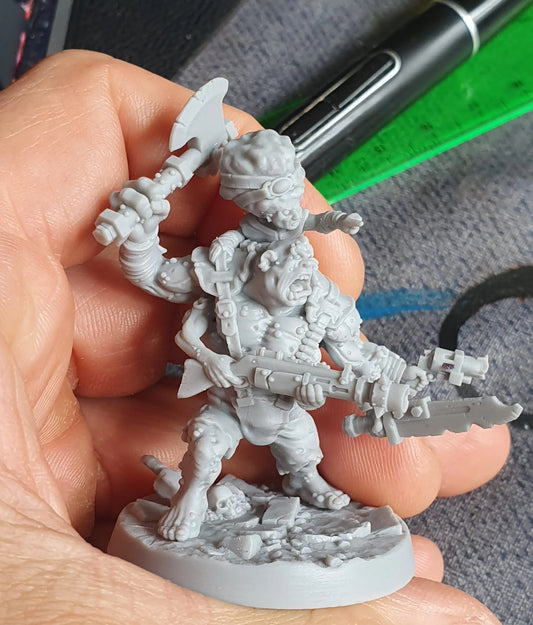 Brawny and Brain Print