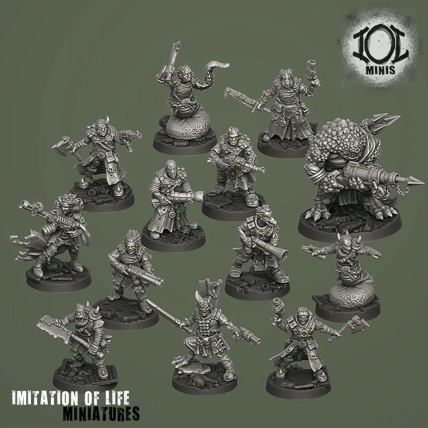 Mutant Warband Bundle 2 Render