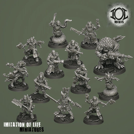 Mutant Warband Bundle 2 Render