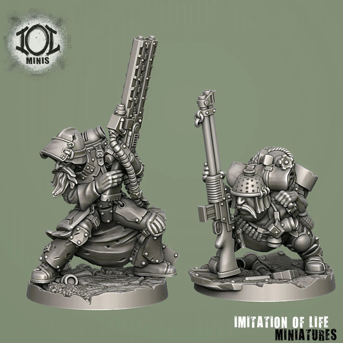 Tech Knight and Squire