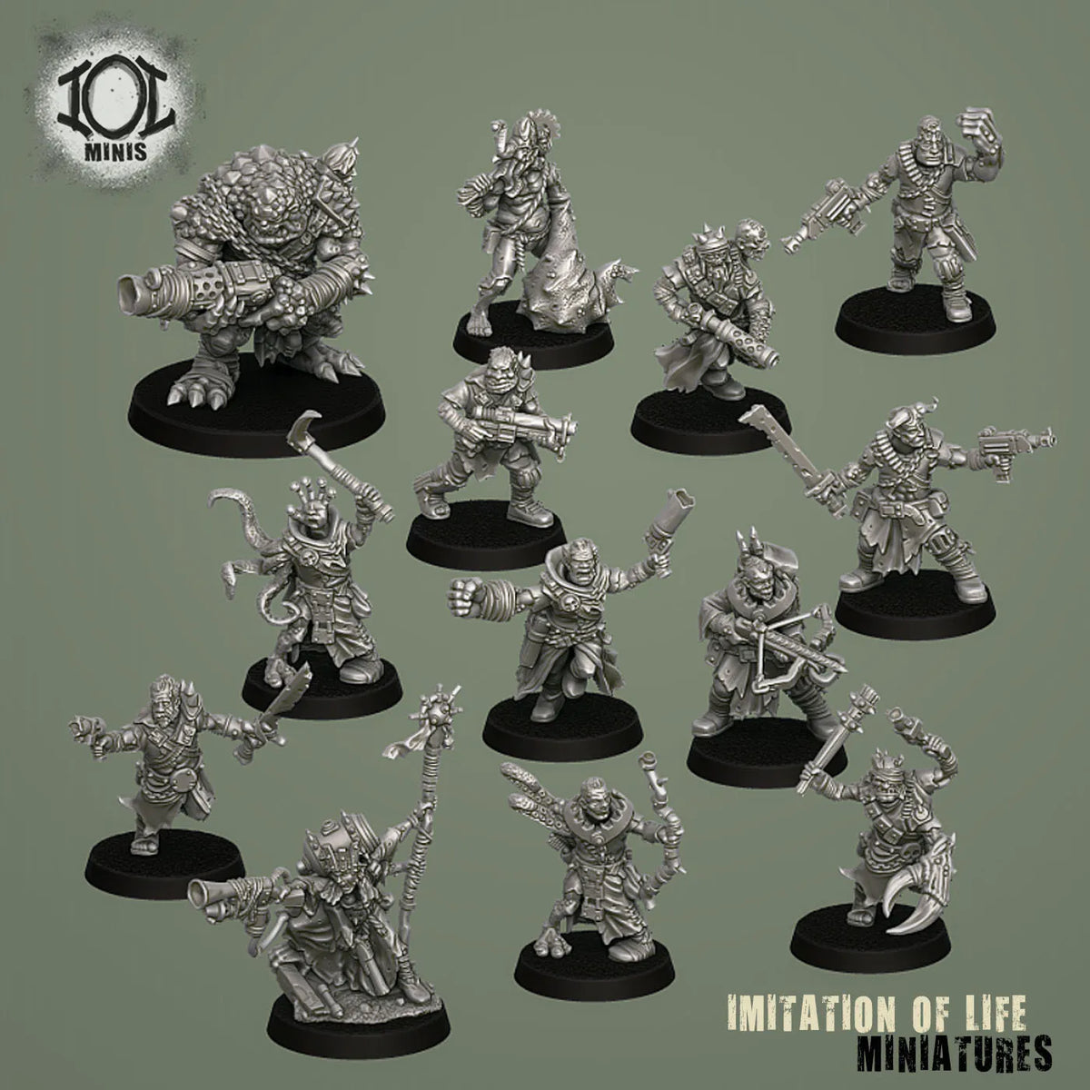 Mutant Warband Bundle 3 render_Blankbases
