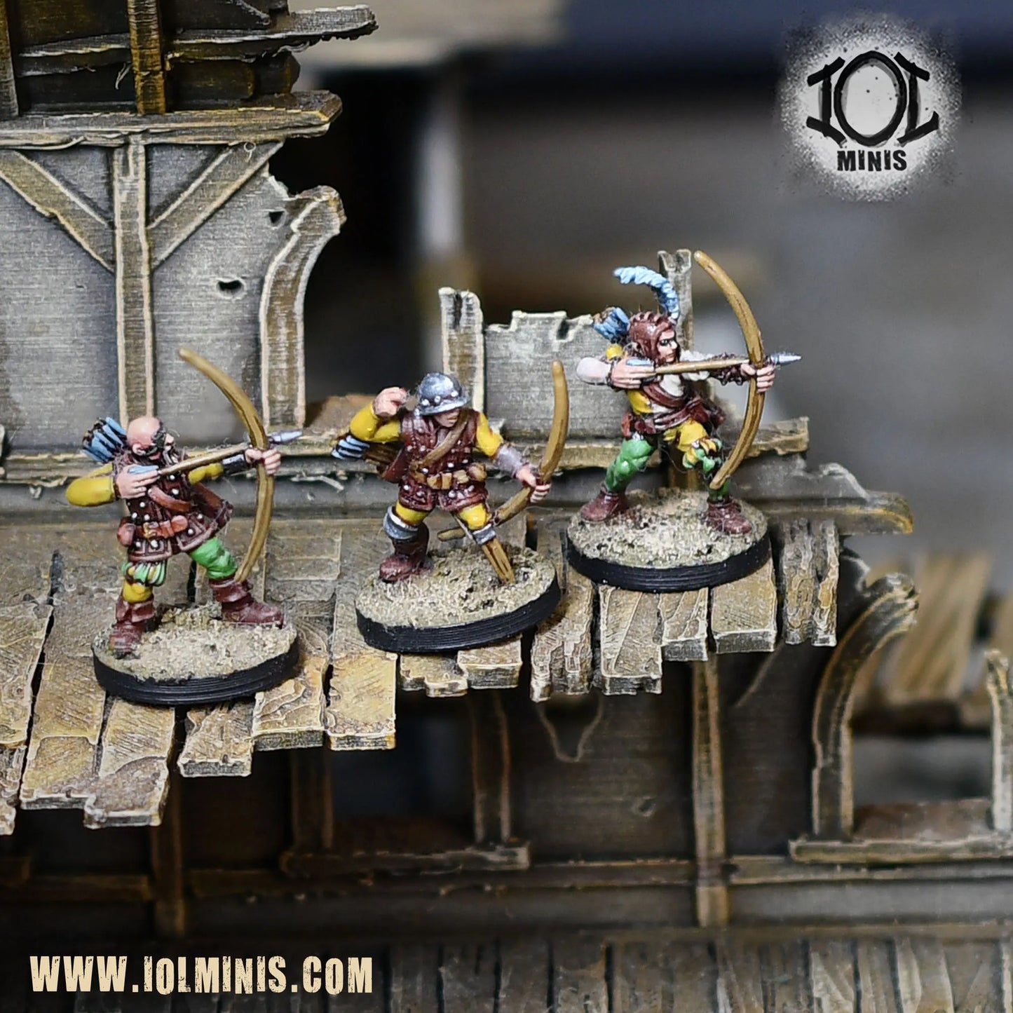 15mm_Merc_Archers_Painted