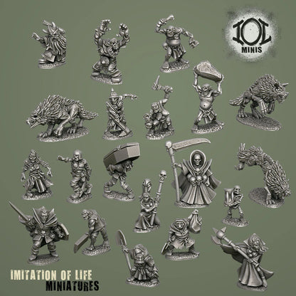 Undead Warband Render