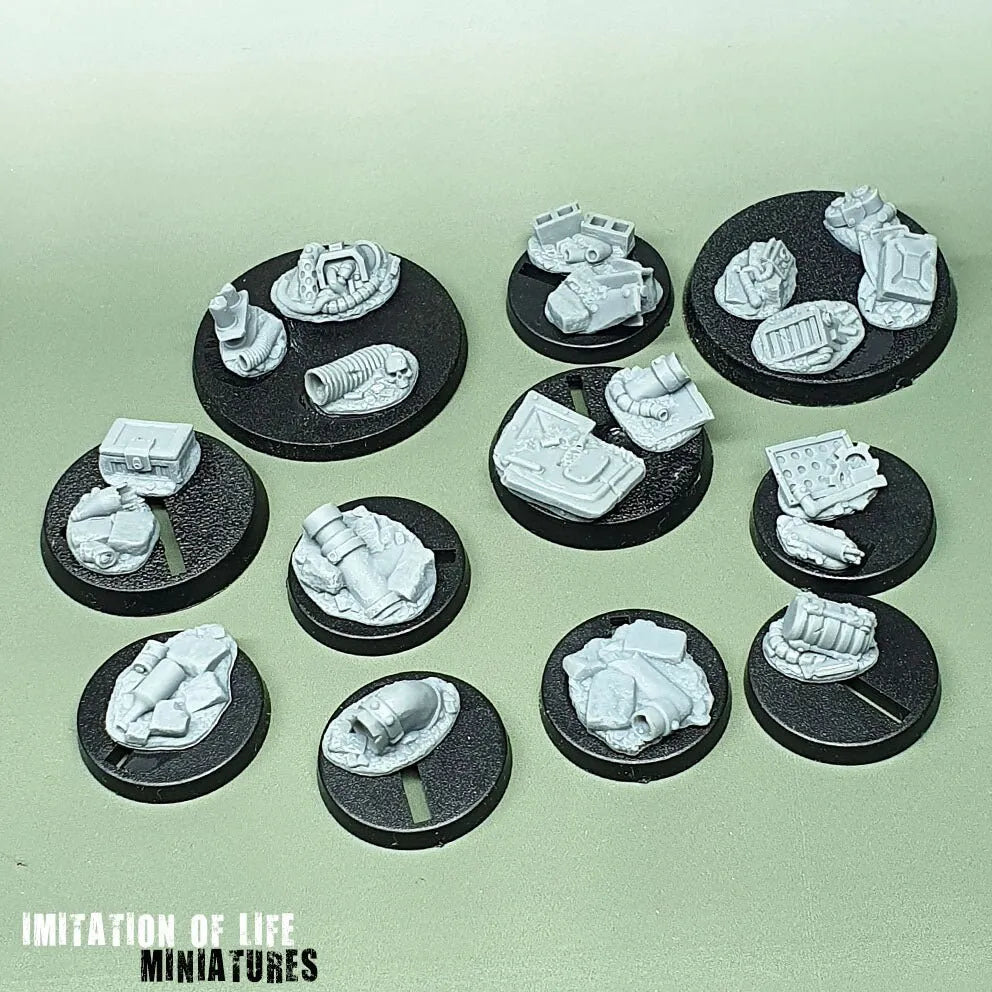 Wasteland Basetoppers set 2 printed