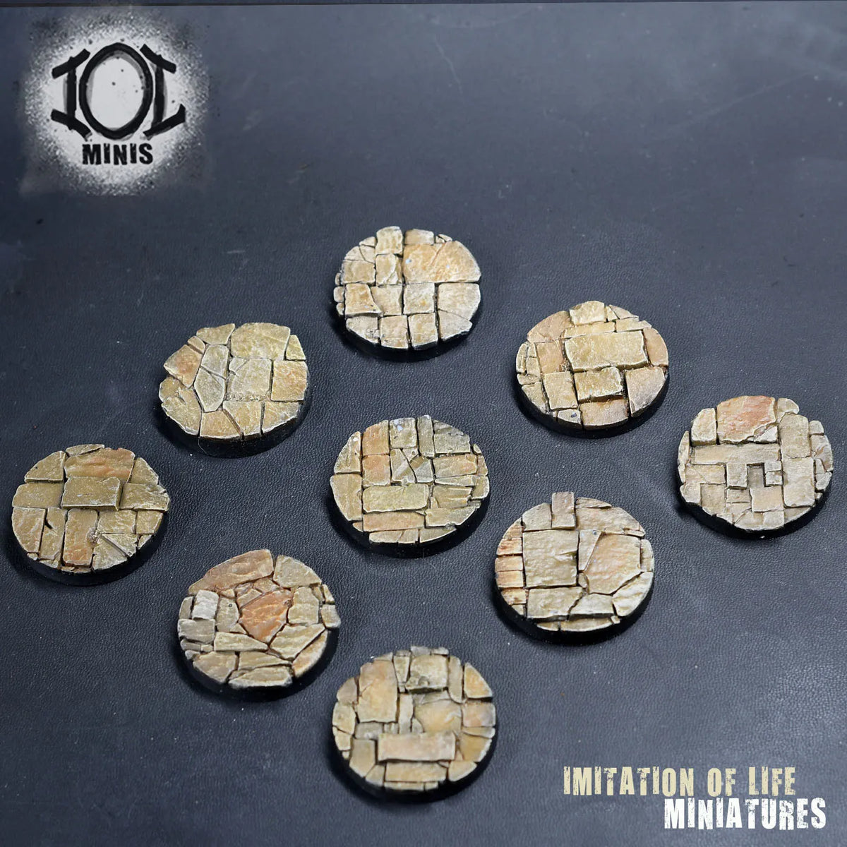 32mm Flagstone painted