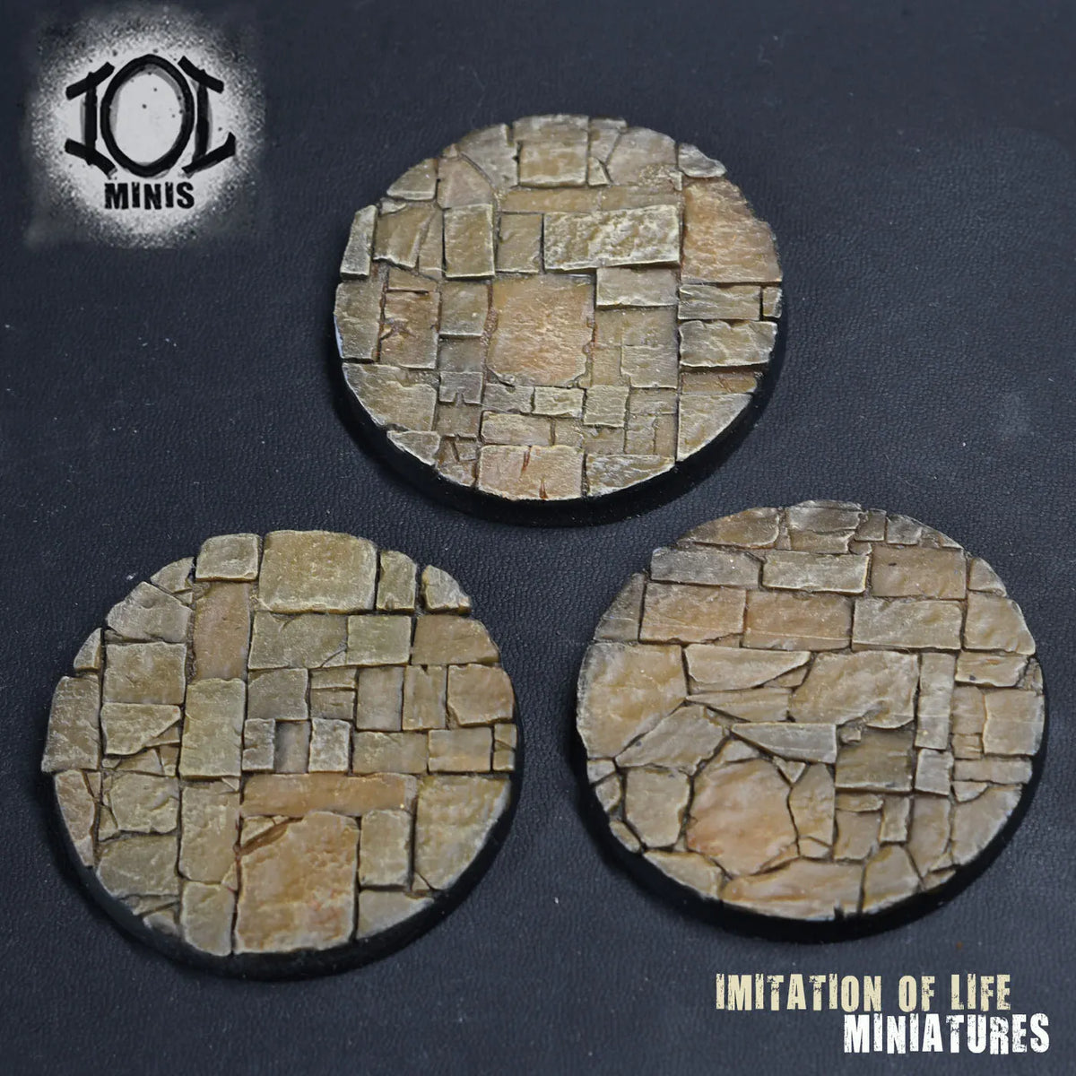 50mm Flagstone painted
