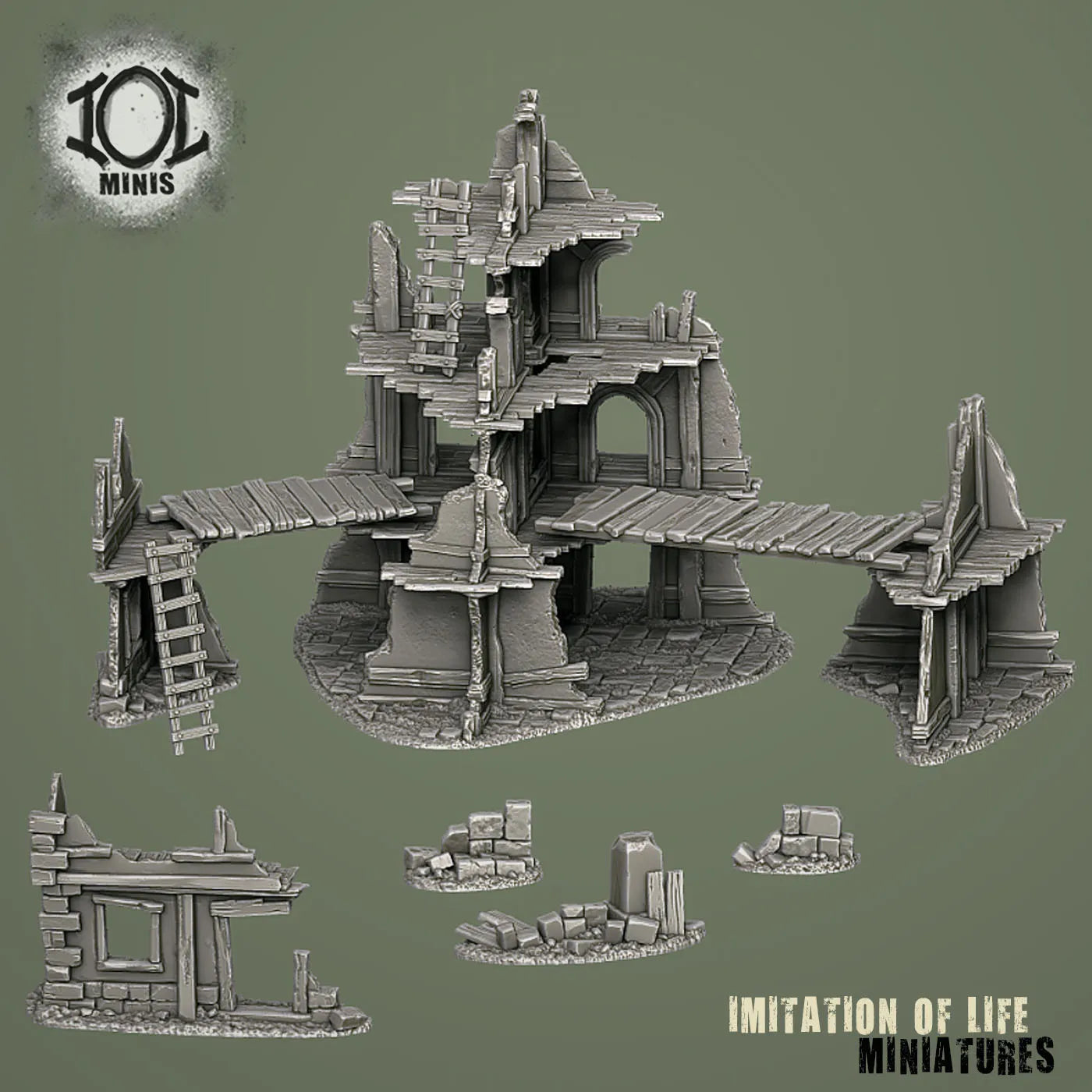 Ruined House 3 Render
