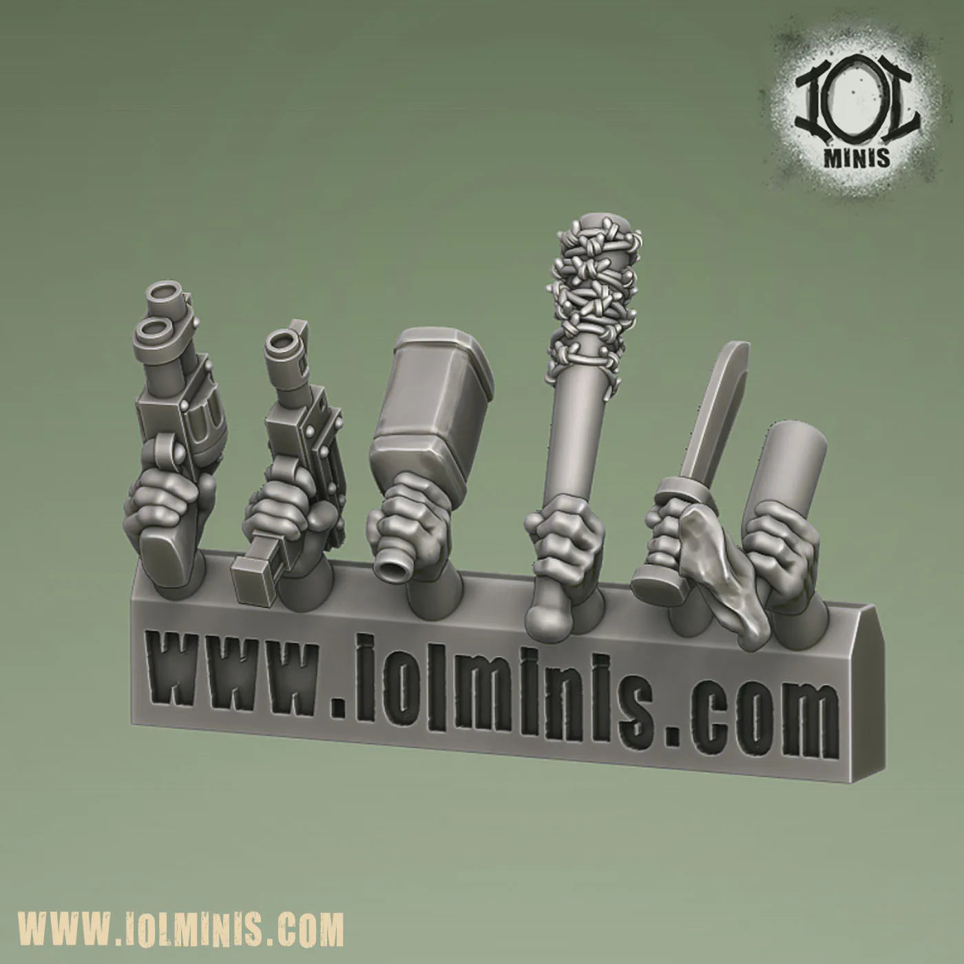 Hand sprue