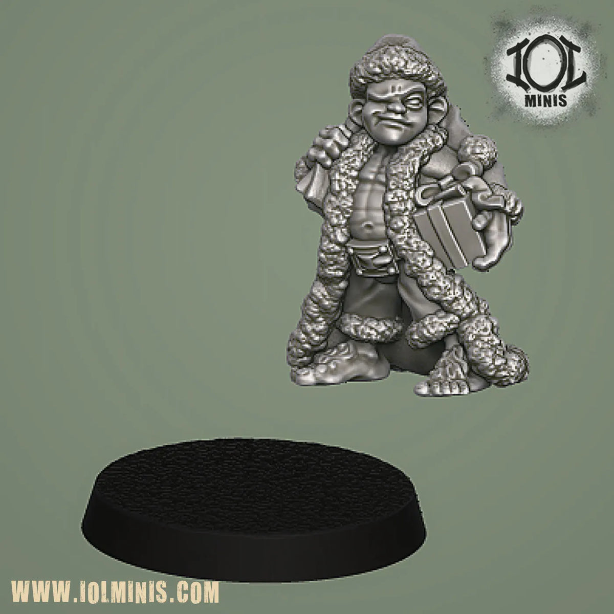 With plastic base
