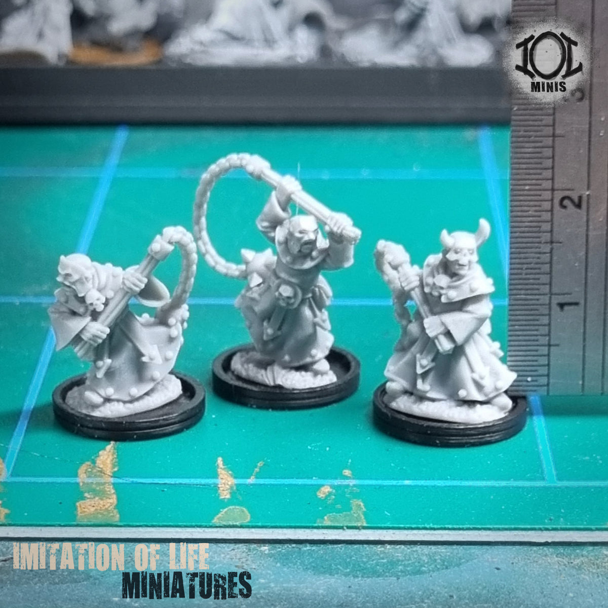 15mm Fantasy Cultists with Flails