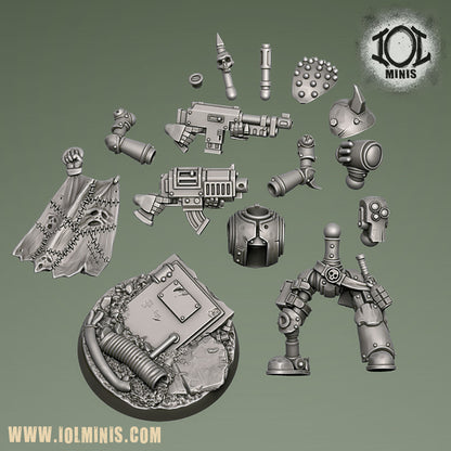 GE-15T the Robot, Modular Build-a-Bot Kit