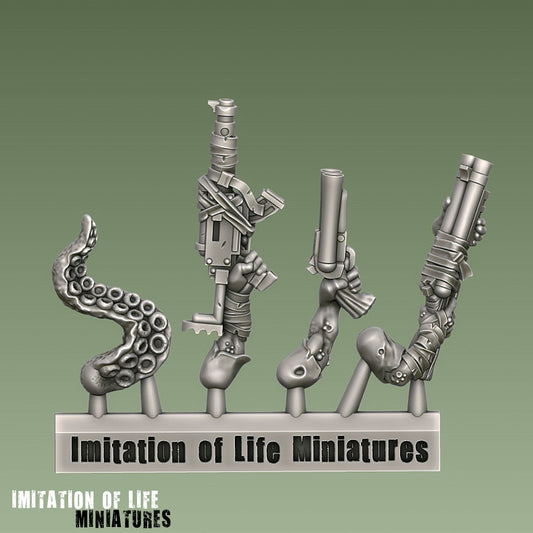 Mutant Gun Arms Sprue 2