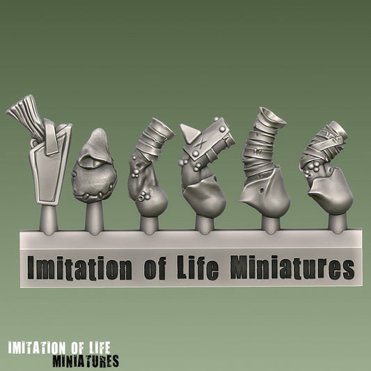 Mutant Empty Left Arms Sprue