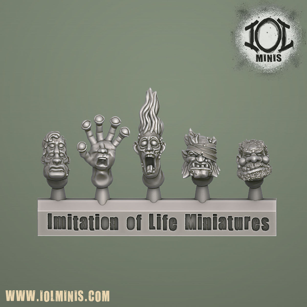 Mutant Head Sprues