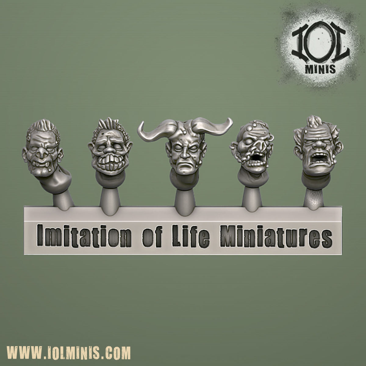 Mutant Head Sprues