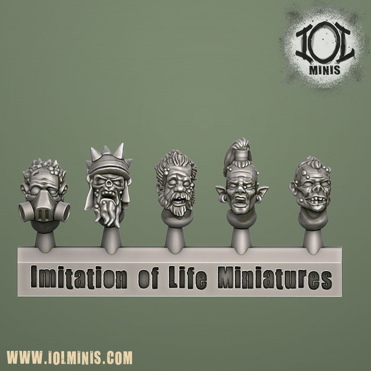Mutant Head Sprues