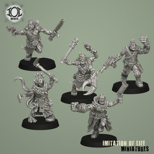 Mutants with Melee Weapons Set #2