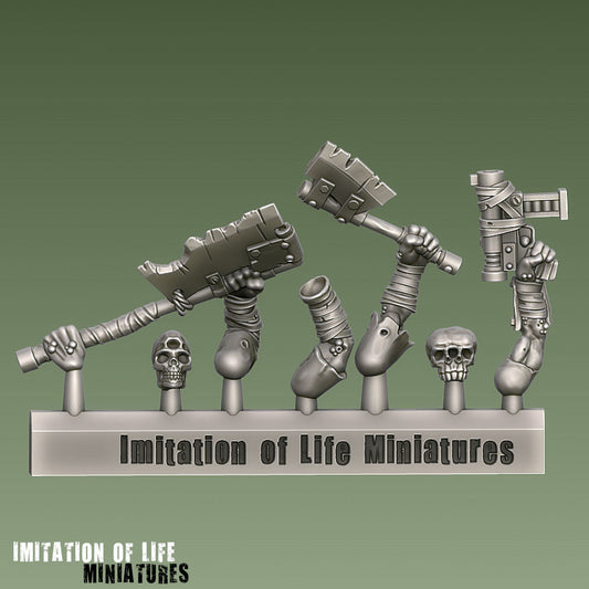 Mutant Melee Arms Sprue 3