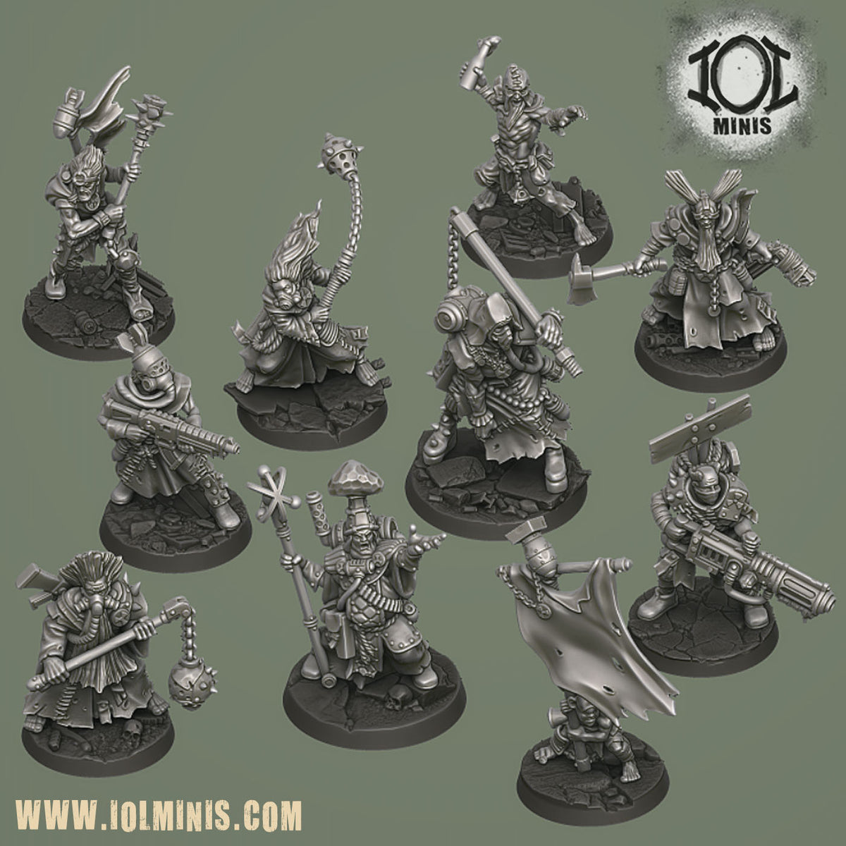 Nuclear Cult Warband Bundle