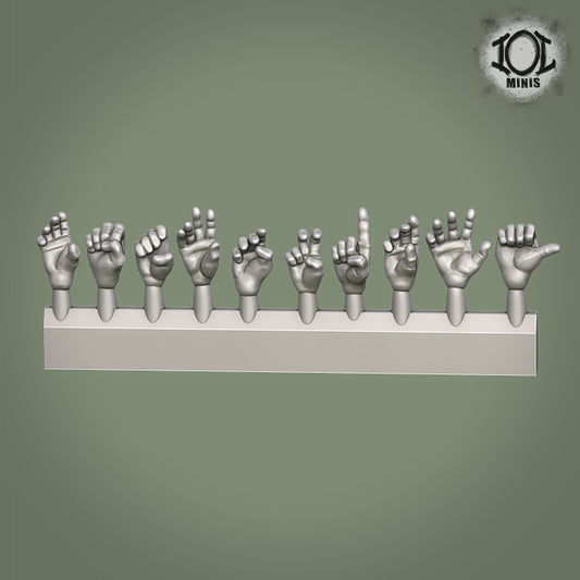 Mutant Hands Sprue